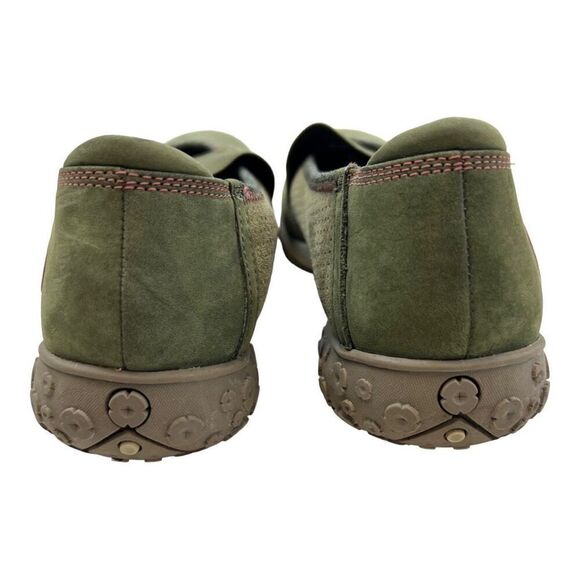 Timberland Womens Slip On Elastic Strap Mary Jane Sneaker Shoes Green Size 8.5M - Picture 6 of 8